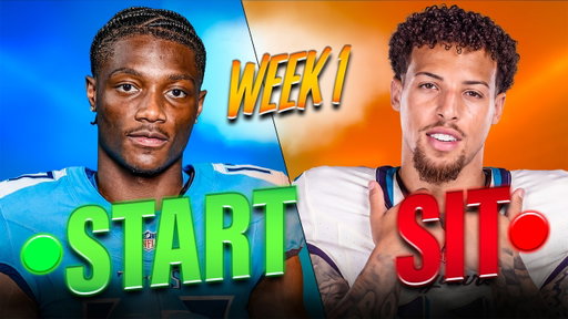 START or SIT For Every RB & WR - Week 1 Fantasy Football