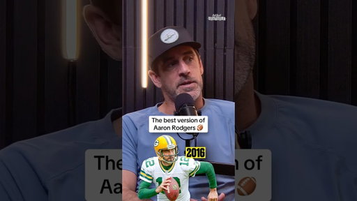 Peak Aaron Rodgers according to the man himself 🏈📈#aaronrodgers #packers #nfl #greenbaypackers