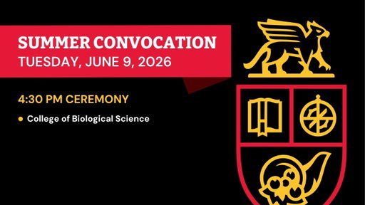 U of G Convocation - June 9, 2026 at 4:30 PM | CBS