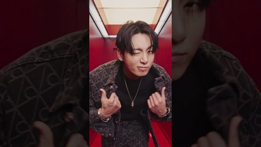 Which floor you headed to? Jung Kook serves it up in the elevator. From leather to statement denim.