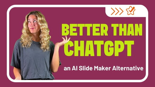 ChatGPT Alternatives for AI Slide Makers