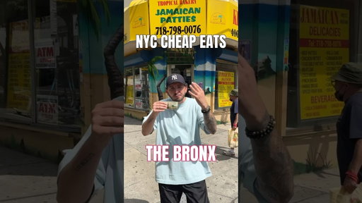 Trying the best cheap eats in The Bronx #shorts #cheapeats #foodie #nyc