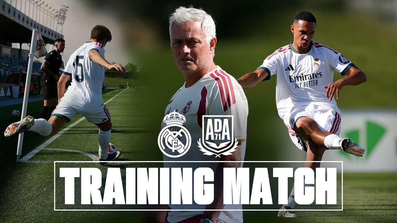 TRAINING MATCH | Real Madrid vs Alcorcón