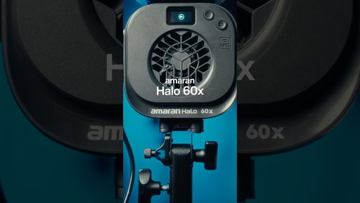 Get to know the most compact, affordable lights on the market: the amaran Halo 60x and 100x.