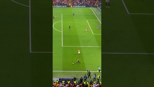The definition of never give up from Galatasaray