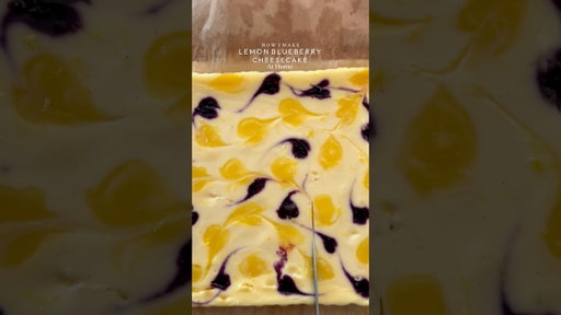 Lemon blueberry cheesecake  @Kenwood making homemade treats a little easier everyday🤍 #shorts