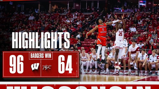 Highlights vs Campbell || Wisconsin Basketball || Nov. 3, 2025