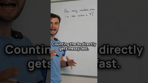 Counting Numbers Containing a 9 Without Listing Them