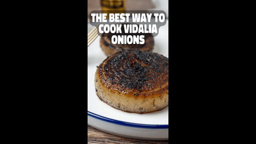 Pan Seared Vidalia Sweet Onions | National Onion Ring Day Alternative
