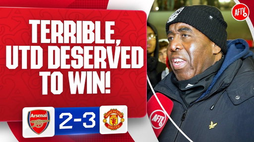 TERRIBLE, United Deserved To Win! (Robbie) | Arsenal 2-3 Manchester United