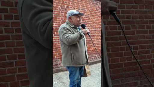 82-year-old lays it DOWN on the mic 🤯