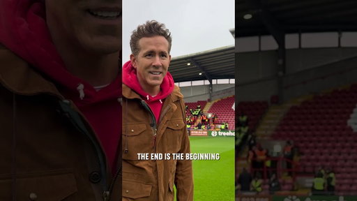 Ryan Reynolds Five Year Anniversary message #wxmafc #ryanreynolds #efl #football