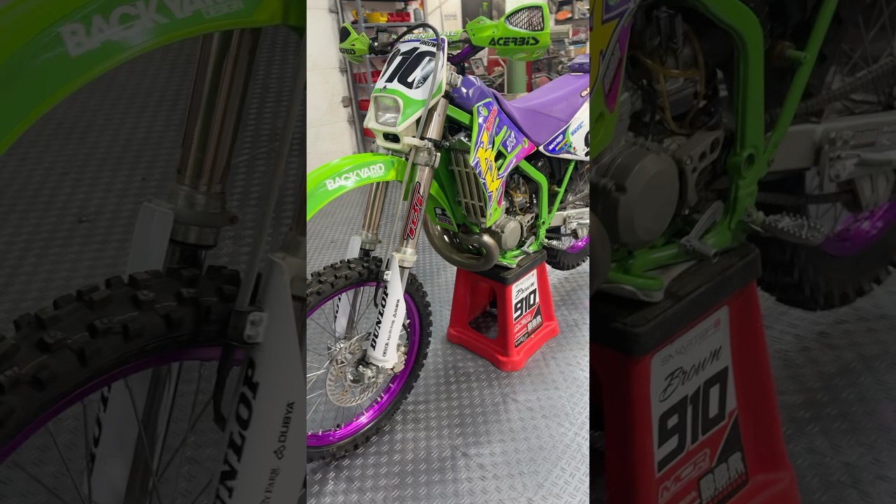 1997 KDX220 Dirt Bike Magazine Build