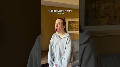 NAPODOBUJEME VIRÁLNÍ MEMES?!😱 #kubaadanca #vztahy #sketch #komedie