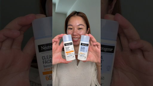 First FDA-approved UV filter in 27 years! NEW Neutrogena Clear Face Acne Prone Sunscreen SPF 60