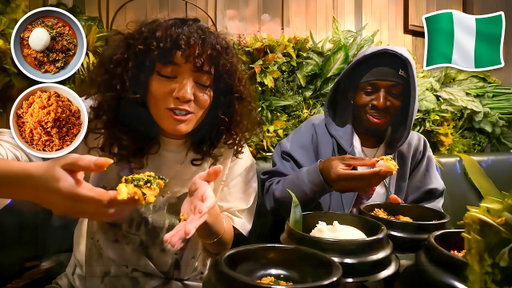 I GAVE CINNA HER FIRST NIGERIAN FOOD EXPERIENCE!!
