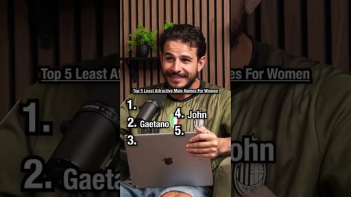 The Top 5 Least Attractive Male Names😳