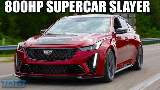 The 800HP Cadillac CT5-V Blackwing is Nucking Futs