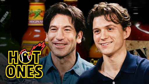Tom Holland and Jon Bernthal Team Up While Eating Spicy Wings | Hot Ones