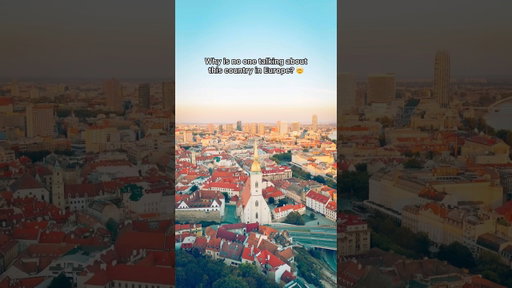 This is the most underrated country in Europe!! #travelcouple #europe #bratislava #slovakia #travel