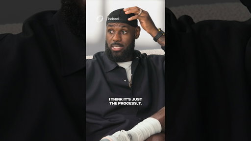 #LeBronJames knows learning the process is a skill. THE MAIN THING, presented by @Indeed, out now!