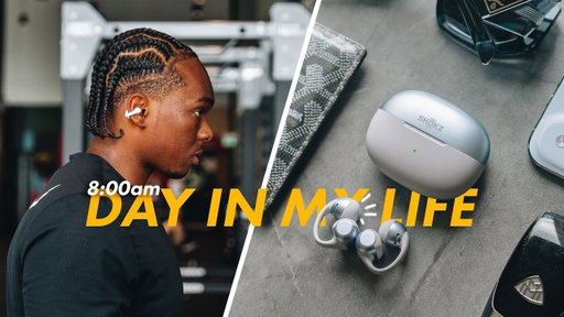 A Day In My Life Living With The Shokz OpenDots 2 (Gym + Work)