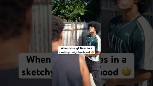 When your girlfriend lives in a sketchy neighborhood‼️🤣 #comedyshorts #sketchcomedy #snl
