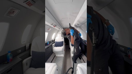 $22,000 DAY Detailing a Cessna Private Jet 🛩️ #aircraftdetailing #aviation #detailing