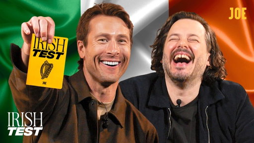 Glen Powell tries Tayto, Spice Bags & Sings Zombie | Irish Test