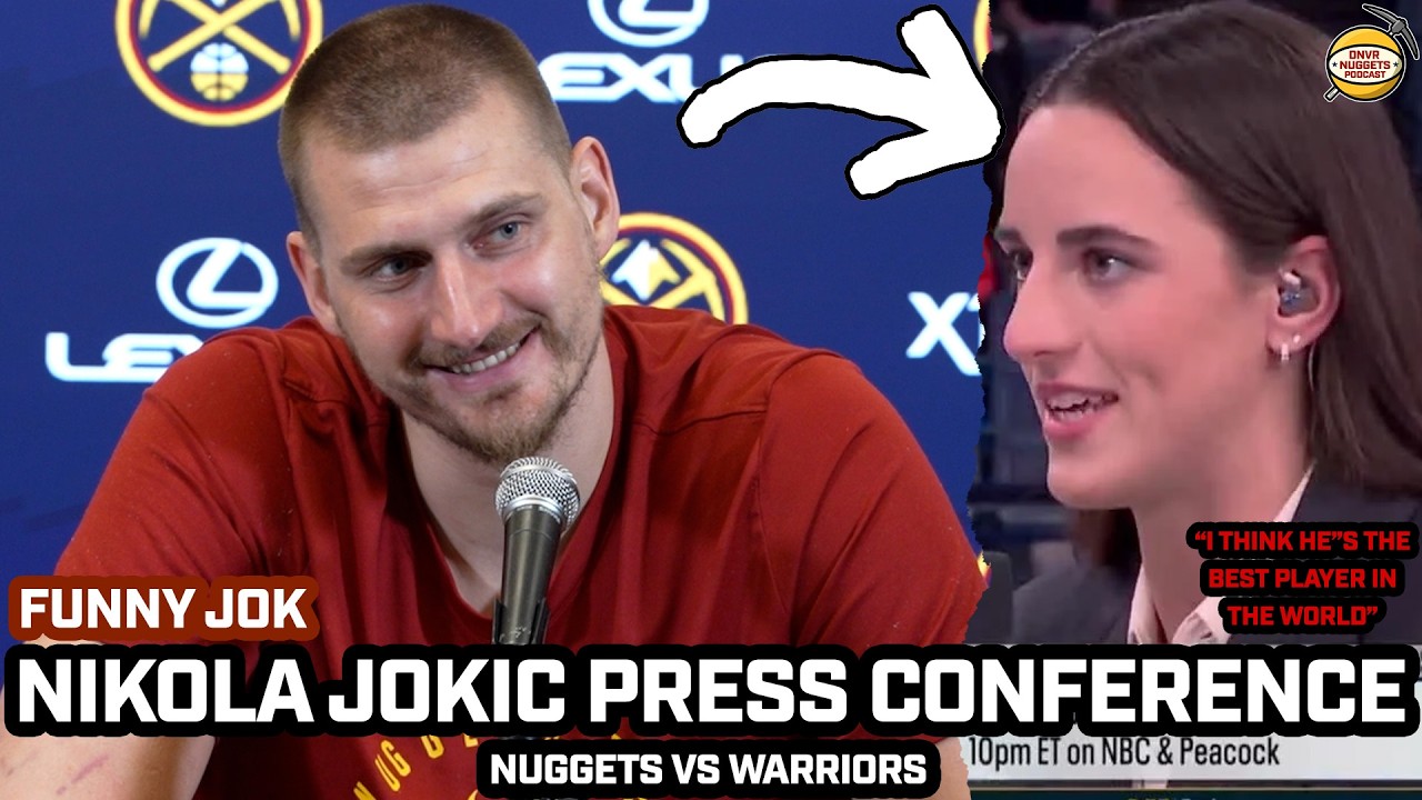Nikola Jokic JOKES About Caitlin Clark's Comments, His "SUPERPOWER" & More After Nuggets WIN vs GSW