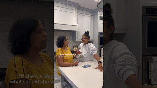 A very important conversation I had with my amma! #tamil