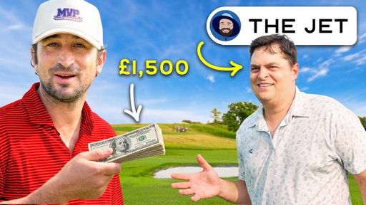 I Challenged THE JET to a High Stakes Golf Rematch!