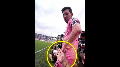 Messi Too Close?!