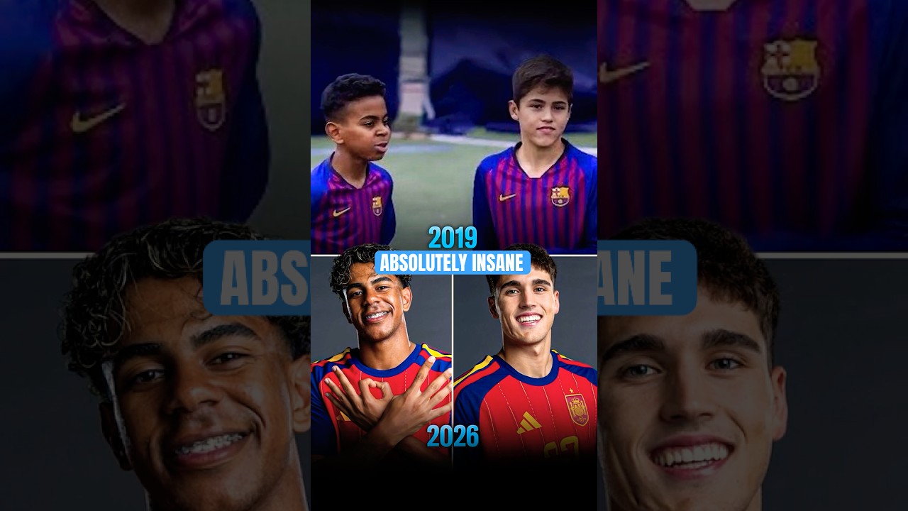From La Masia To World Cup Winners 🤯🇪🇸