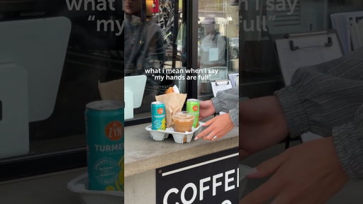 Her coffee shop routine includes a drinkable turmeric