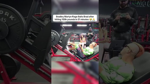 Brad gets Rage Baited by Bradley Martyn 😭 #bradkraut #twitchclips #funny #gym #shorts