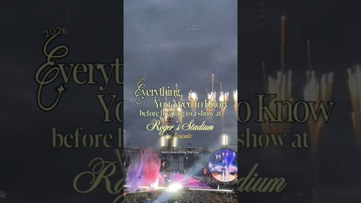 Your ultimate guide to Rogers Stadium in Toronto for summer 2026! 💫⭐️ #toronto #concerts