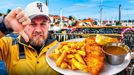 Eating at the TOP 3 Fish & Chip Takeaways In Whitby!