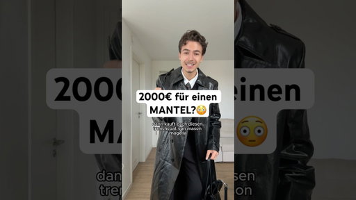 Das ist ABSURDER LUXUS😳 #ootdguide #menswear