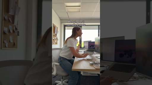 Content Creator Office Posture
