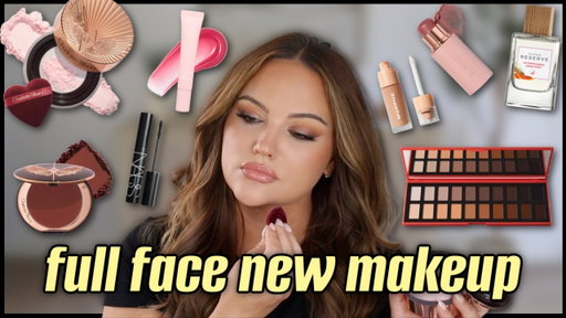 FULL FACE TRYING NEW MAKEUP RELEASES FOR FALL 👀
