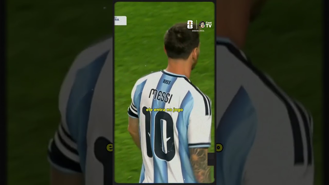 👽 LIONEL MESSI É COISA DE OUTRO MUNDO, PQP!! 😮‍💨
