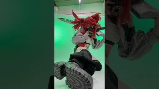 Can I kick these giant scissors like Riyo from #Gachiakuta #crunchyrollpartner