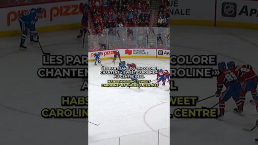 Habs fans sing “Sweet Caroline” at the Bell Centre #Shorts #Sing #SweetCaroline