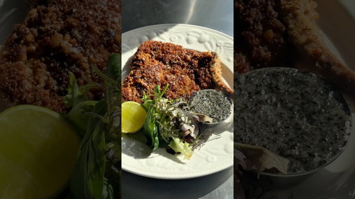 Schnitzel, Nori aïoli! 🤍