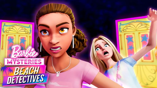Barbie & Barbie fall down a trap door! I Barbie Mysteries: Beach Detectives 🏖️🕵️‍♀️ I Netflix Family
