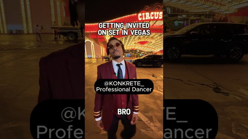 BTS of our TV spot with @Konkrete_TV #vegas