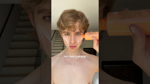 fem boy makeup tutorial
