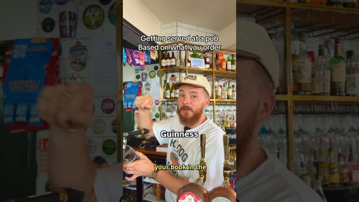 Your drink order says a lot about you #bartender #comedy #hospitality