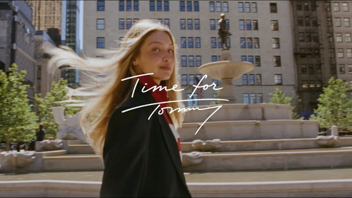 TOMMY HILFIGER | Gigi Hadid arrives at The Plaza ahead of the Tommy Hilfiger Spring 2027 show